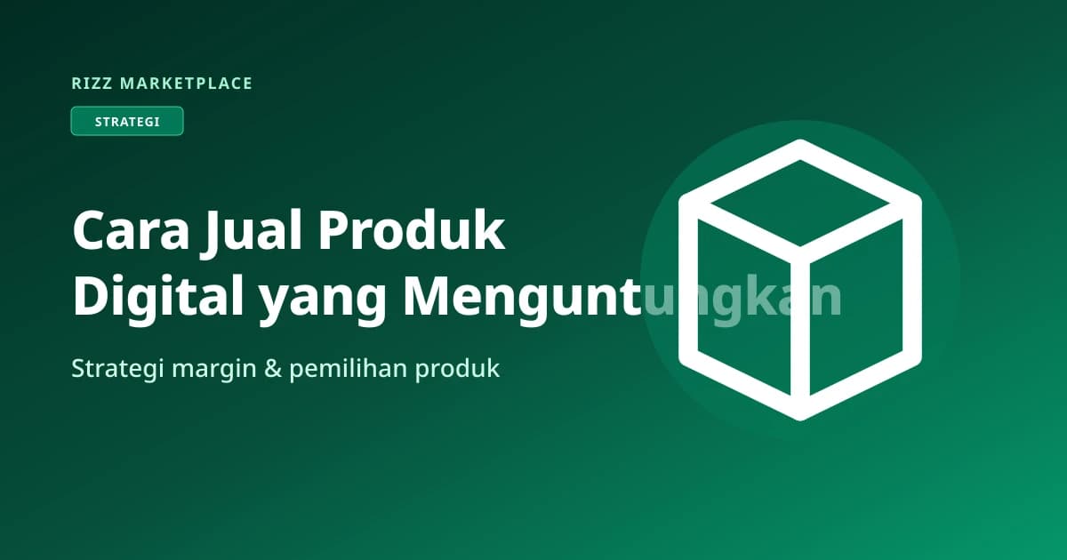 Ilustrasi cara jual produk digital yang menguntungkan