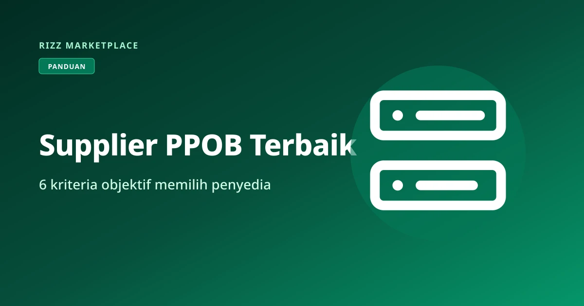 Ilustrasi memilih supplier PPOB terbaik